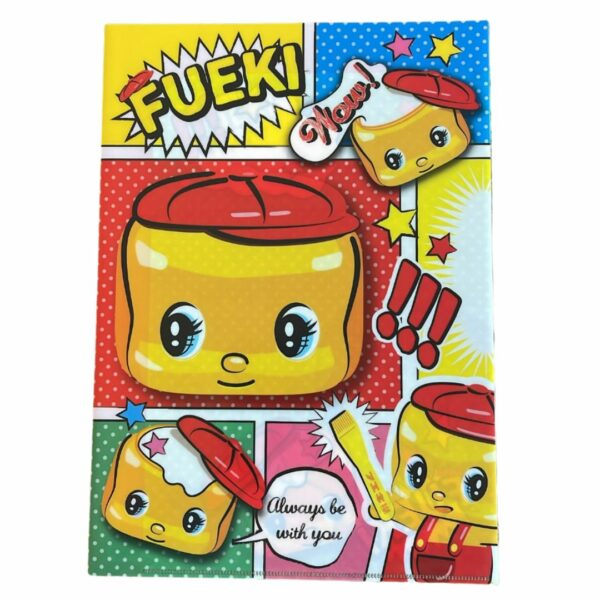 漿糊仔 A4 深紅雙頁文件夾