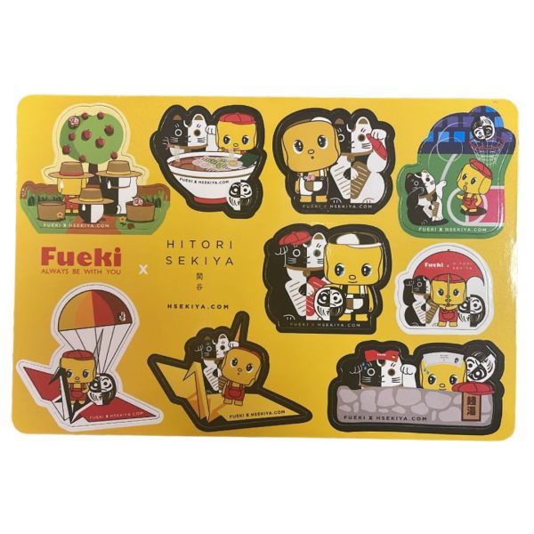 Fueki x Hsekiya 磁石貼套裝