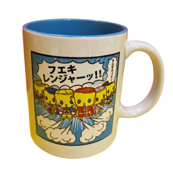 漿糊戰隊內藍色馬克杯