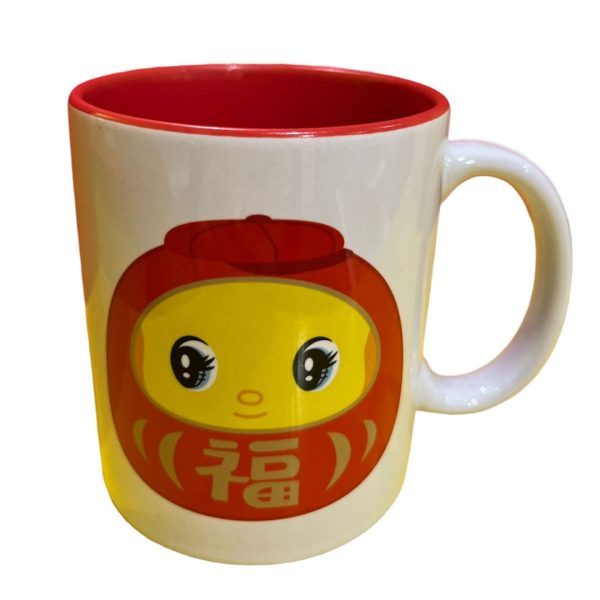 漿糊仔福字內紅色馬克杯